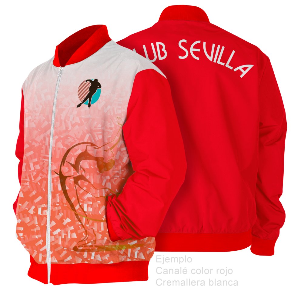 Chaqueta Bomber 100% fullprint personalizada
