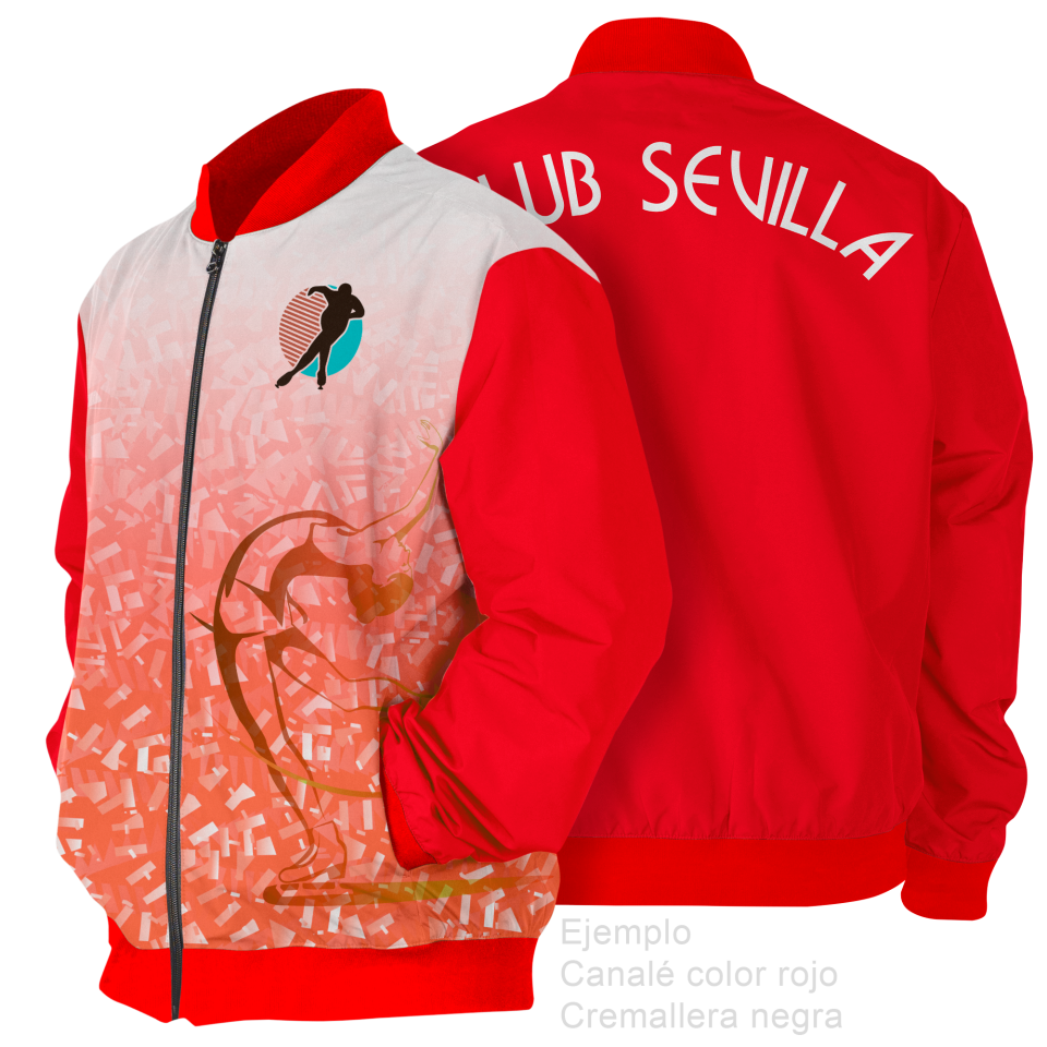 Chaqueta Bomber 100% fullprint personalizada