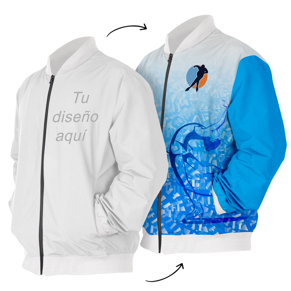 Chaqueta Bomber 100% fullprint personalizada
