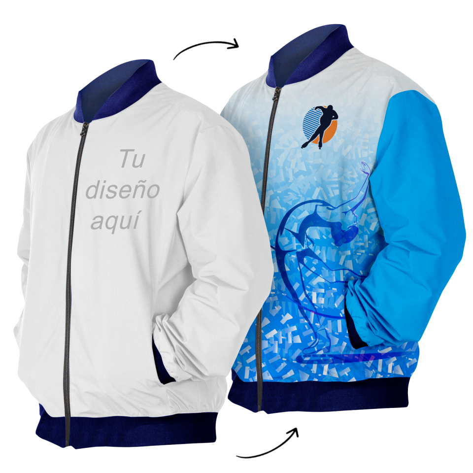 Chaqueta Bomber 100% fullprint personalizada