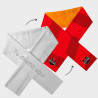 Bufanda sin flecos 100% fullprint personalizada por ambas caras