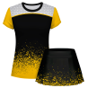 Conjunto pádel mujer manga corta sublimado modelo corte