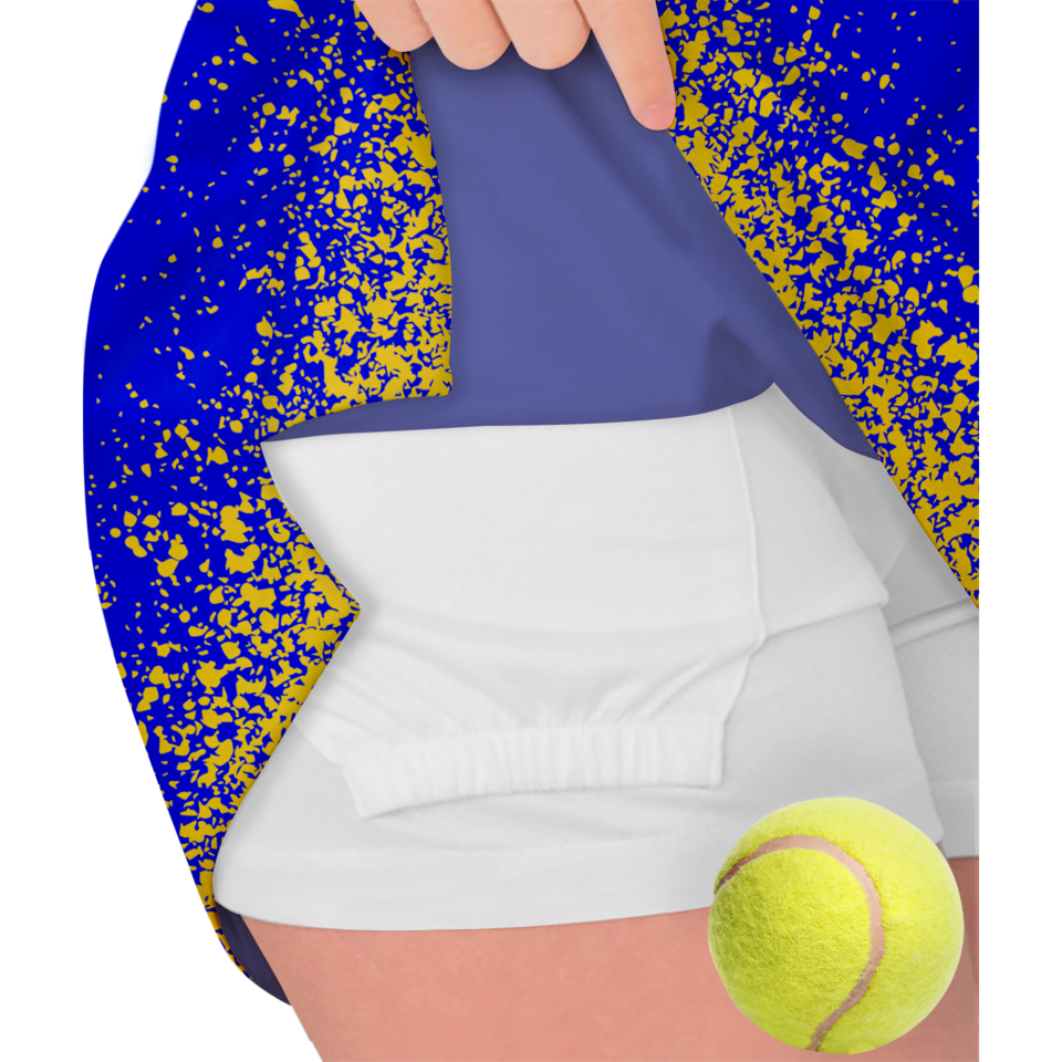 Conjunto pádel mujer manga corta sublimado modelo corte