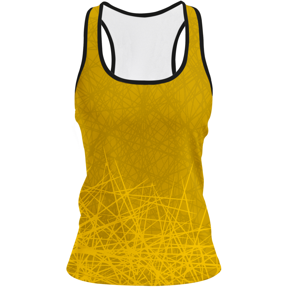 Conjunto pádel mujer tirantes sublimado modelo líneas