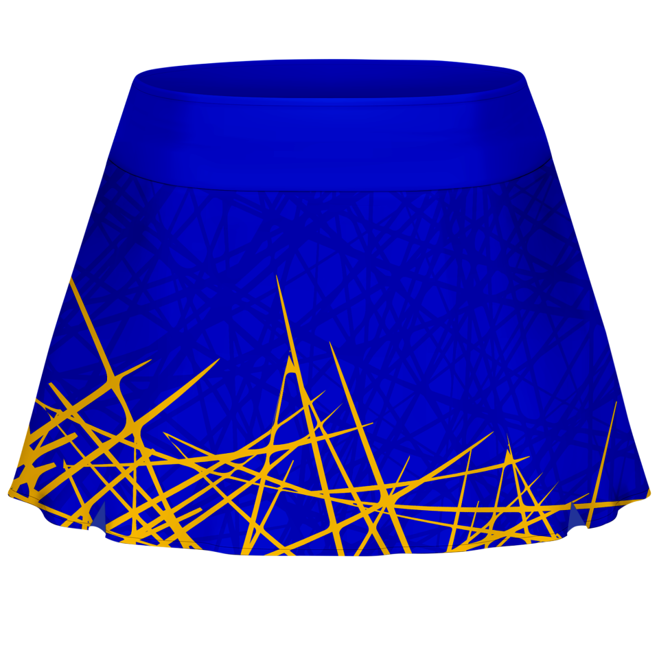 Conjunto pádel mujer tirantes sublimado modelo líneas