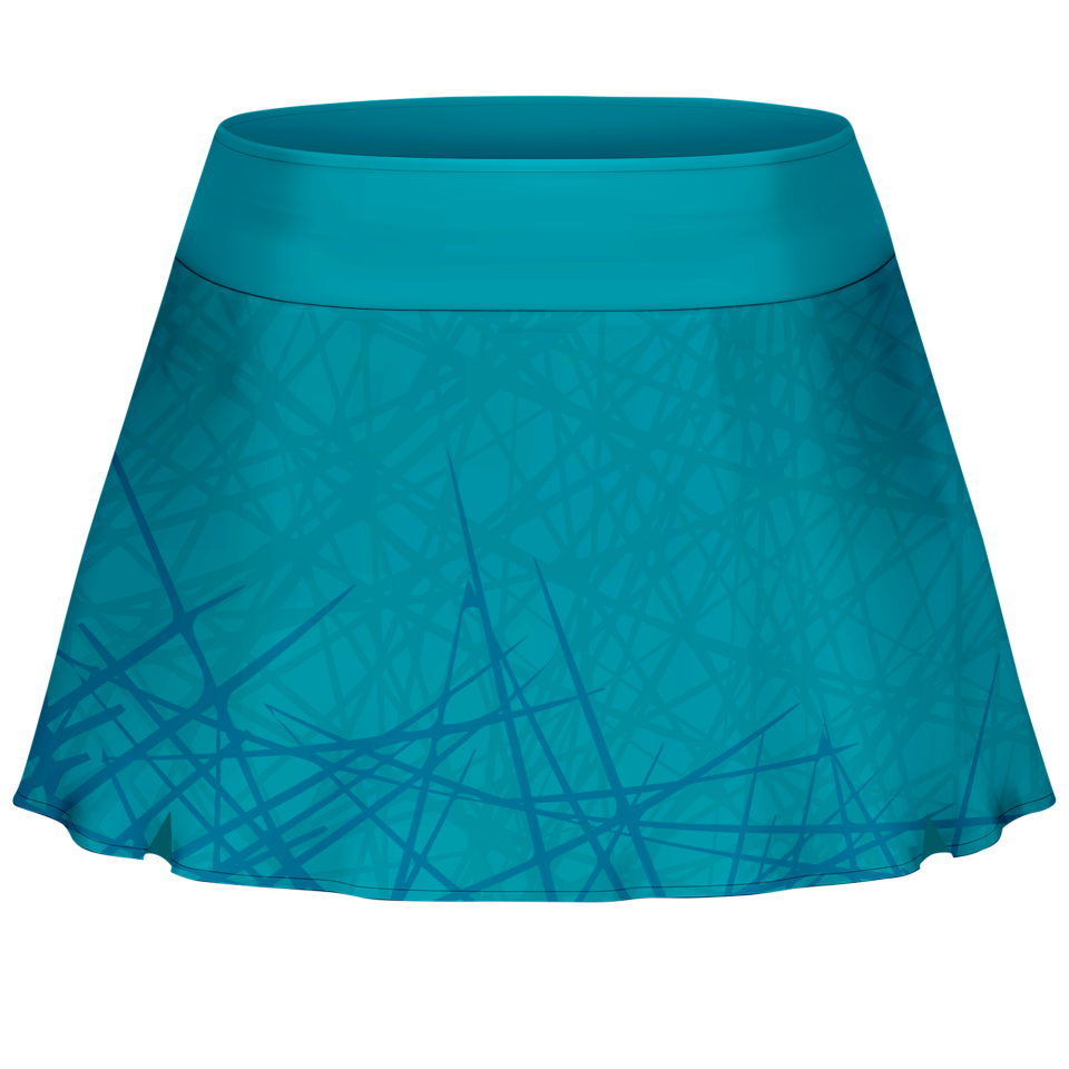 Conjunto pádel mujer tirantes sublimado modelo líneas