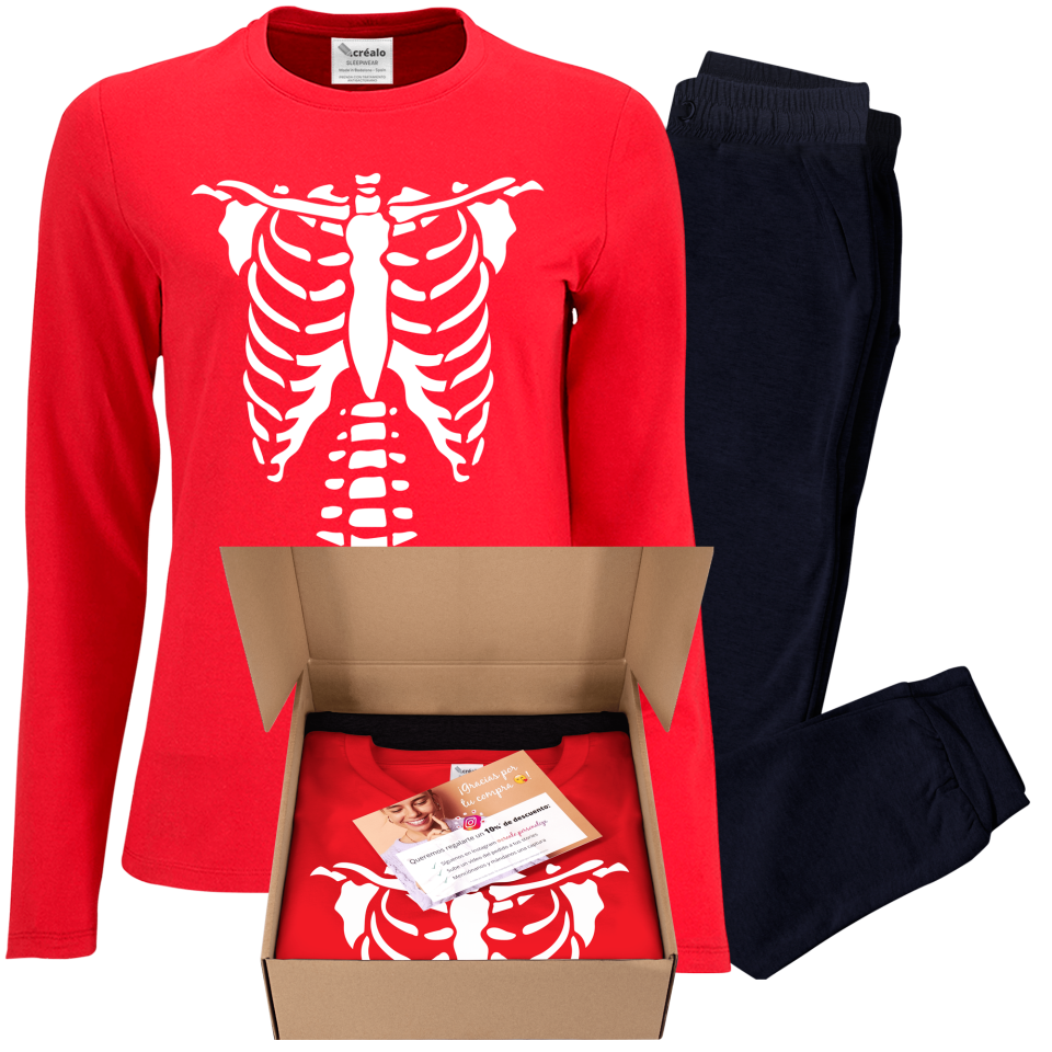 Pijama de mujer Esqueleto