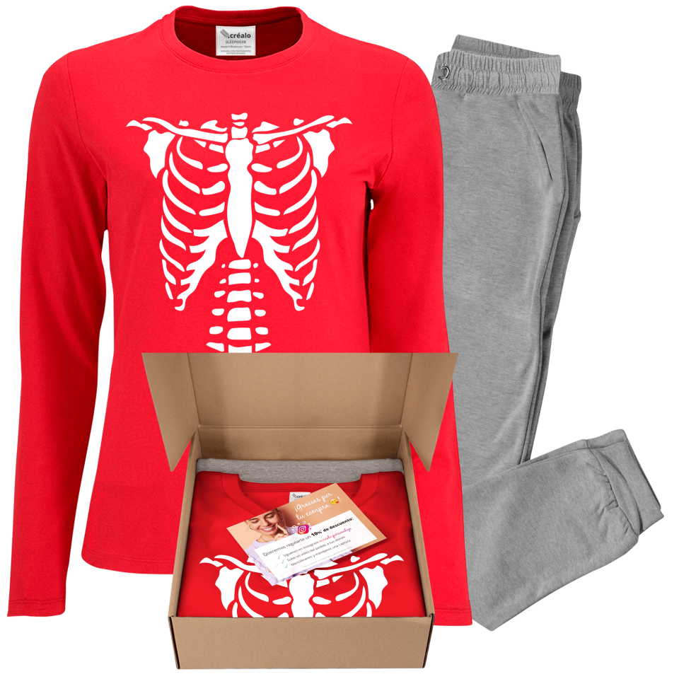 Pijama de mujer Esqueleto