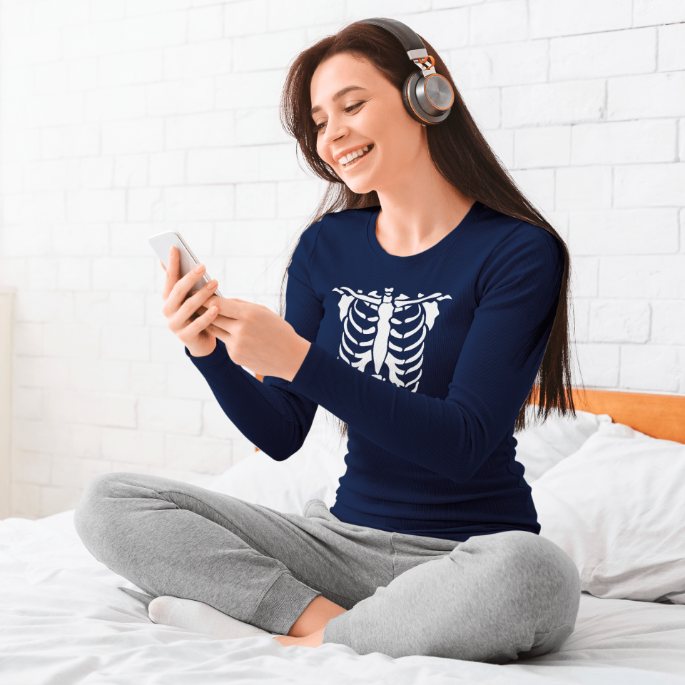 Pijama de mujer Esqueleto