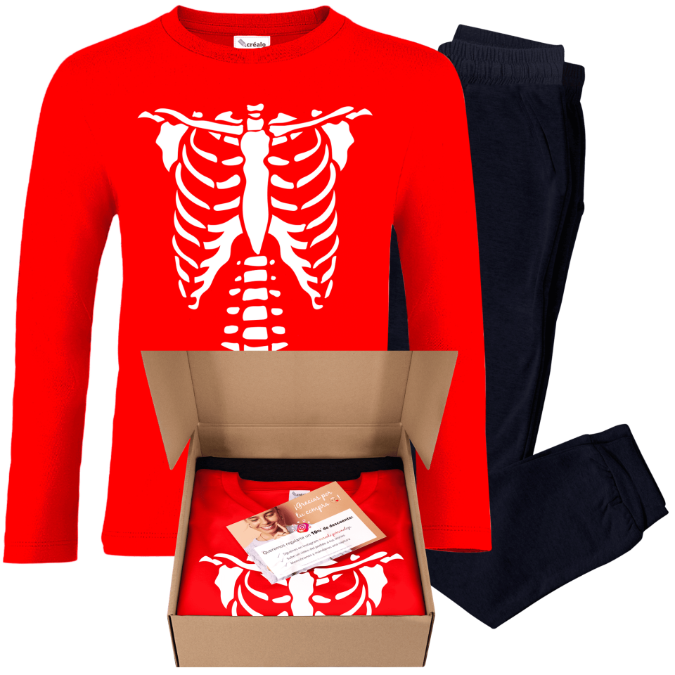 Pijama infantil Esqueleto