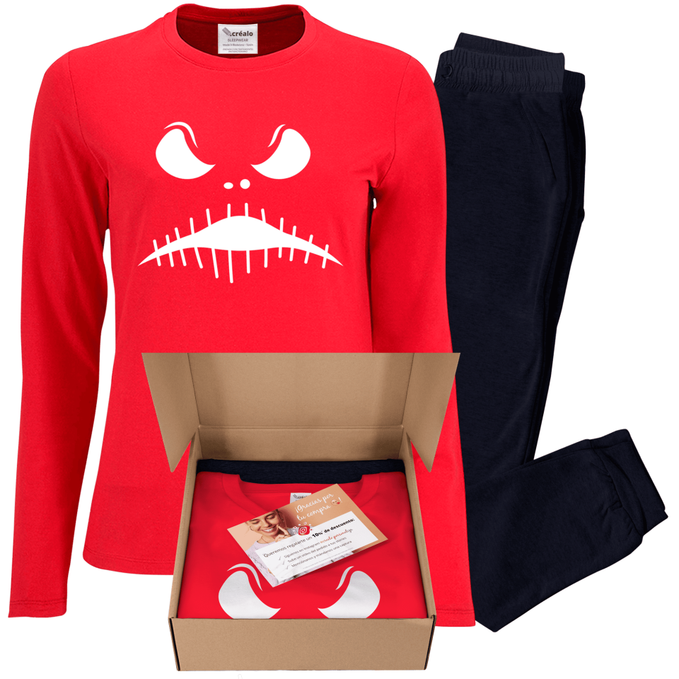 Pijama de mujer Boca Cosida