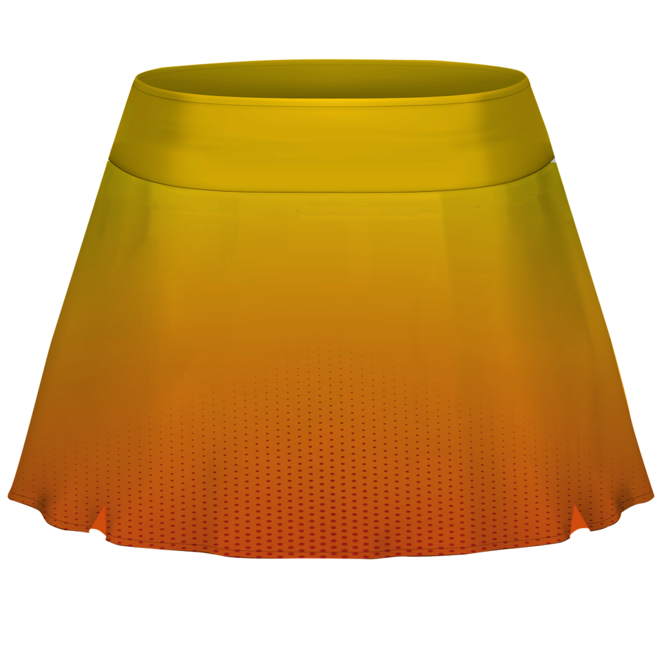 Conjunto pádel mujer manga corta sublimado modelo degradado