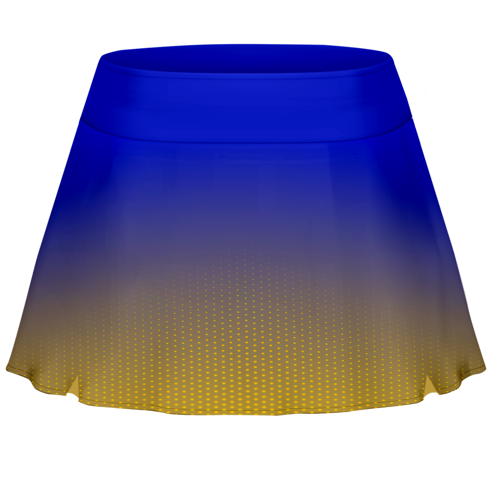 Conjunto pádel mujer manga corta sublimado modelo degradado