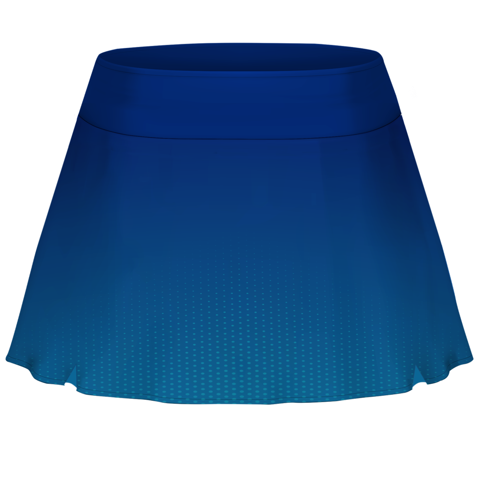 Conjunto pádel mujer manga corta sublimado modelo degradado