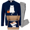 Pijama Gato Fantasma