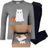 Pijama infantil Gato Fantasma