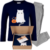 Pijama infantil Gato Fantasma