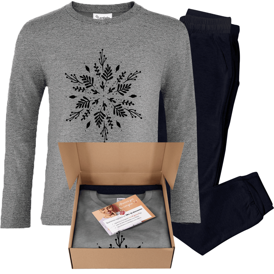 Pijama infantil Copo de Nieve