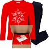 Pijama infantil Copo de Nieve