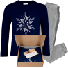 Pijama infantil Copo de Nieve
