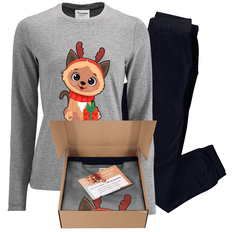 Pijama de mujer Gato Disfrazado