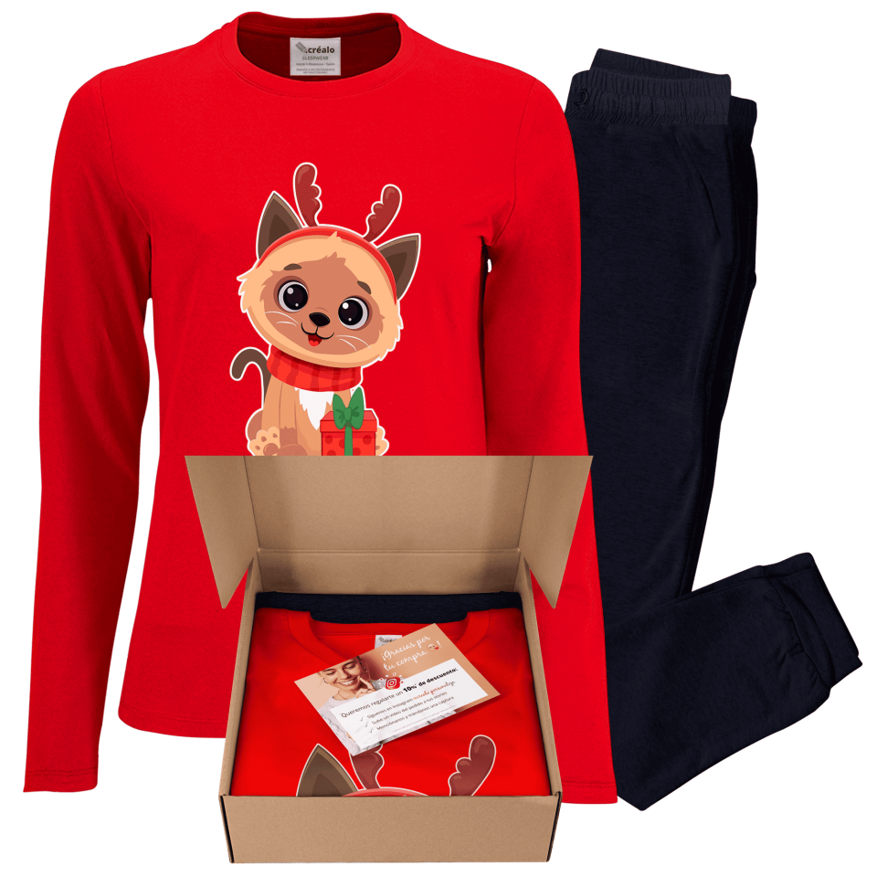 Pijama de mujer Gato Disfrazado