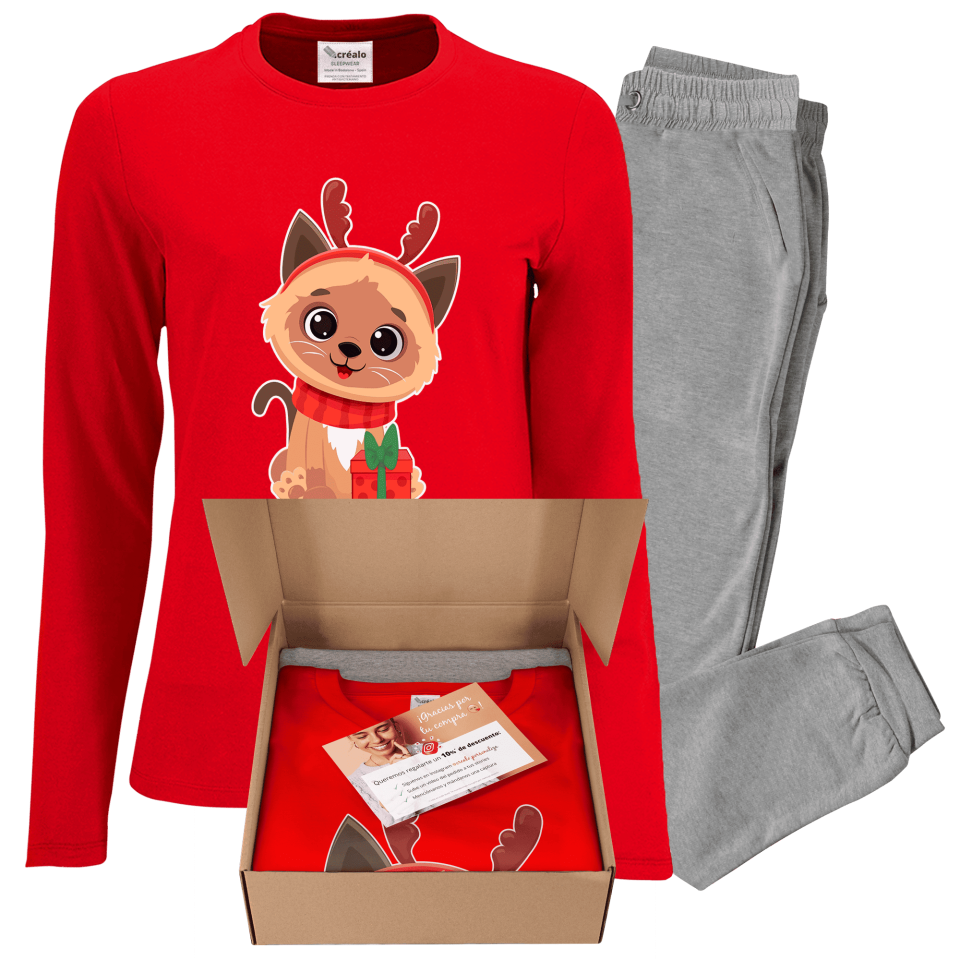 Pijama de mujer Gato Disfrazado