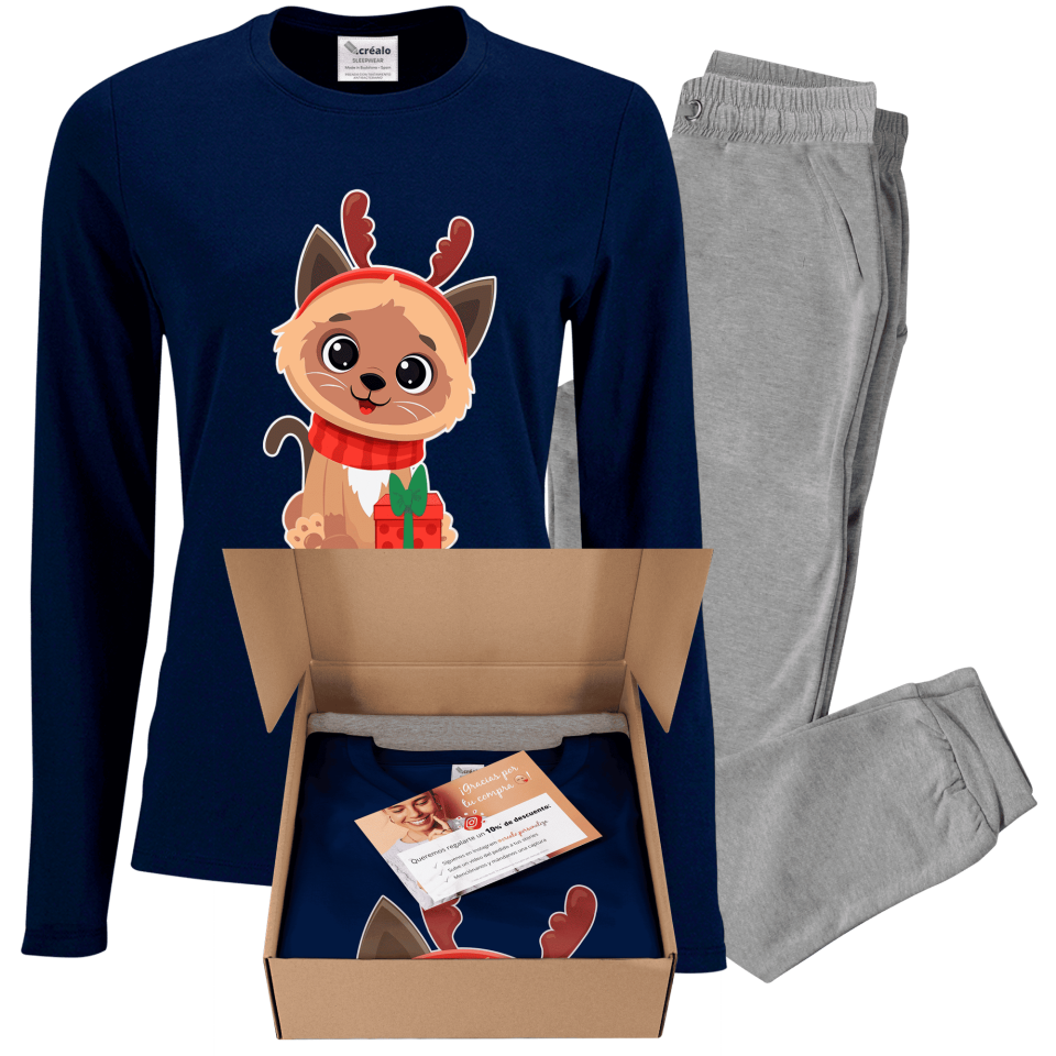 Pijama de mujer Gato Disfrazado