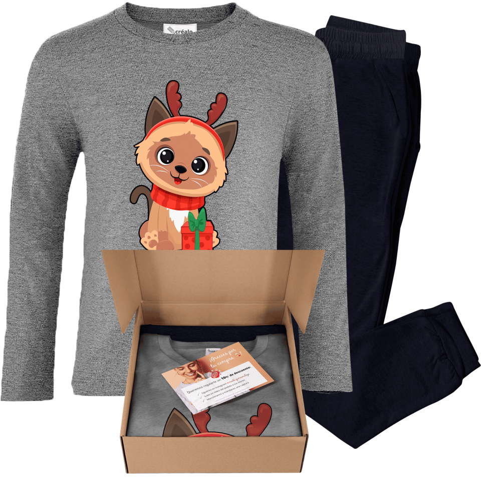Pijama infantil Gato Disfrazado