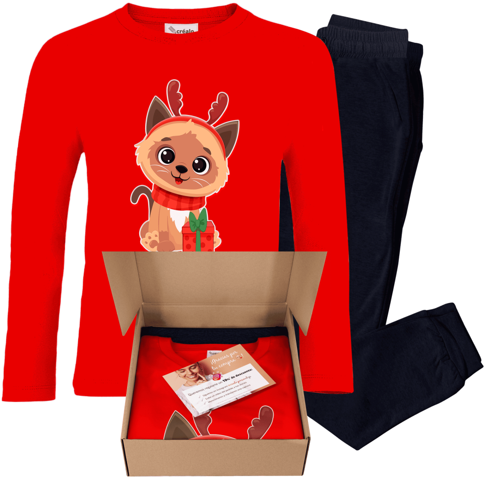 Pijama infantil Gato Disfrazado