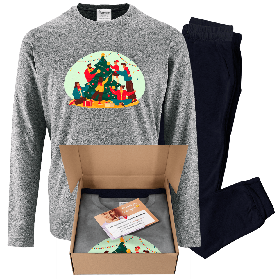 Pijama Árbol de Navidad