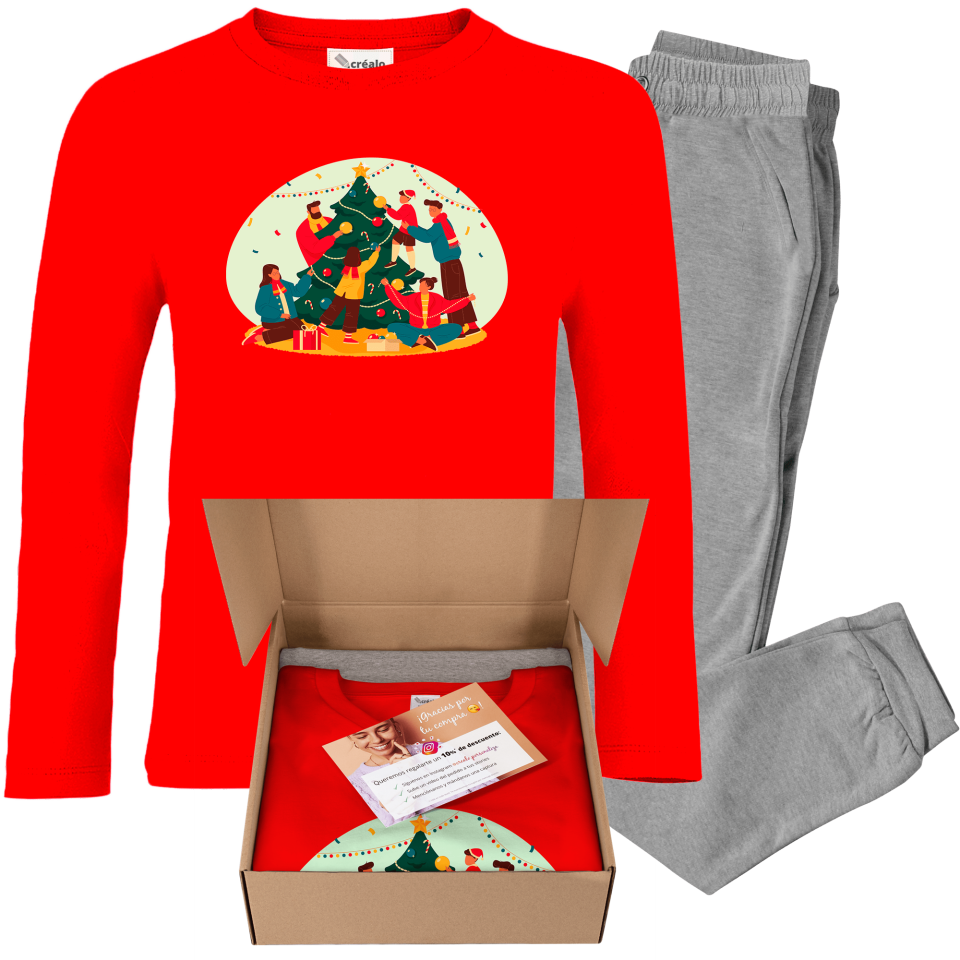 Pijama infantil Árbol de Navidad