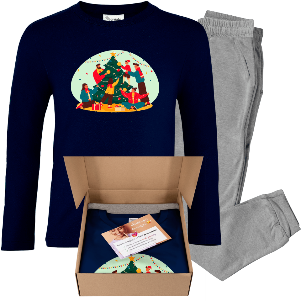 Pijama infantil Árbol de Navidad