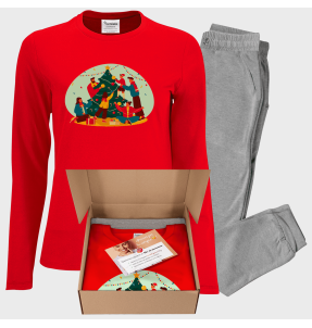 Pijama de mujer Árbol de Navidad