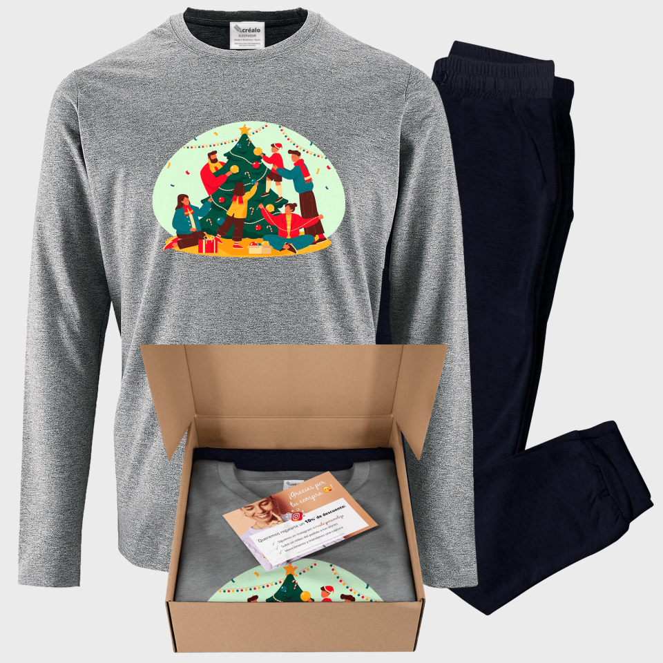 Pijama Árbol de Navidad