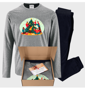Pijama Árbol de Navidad