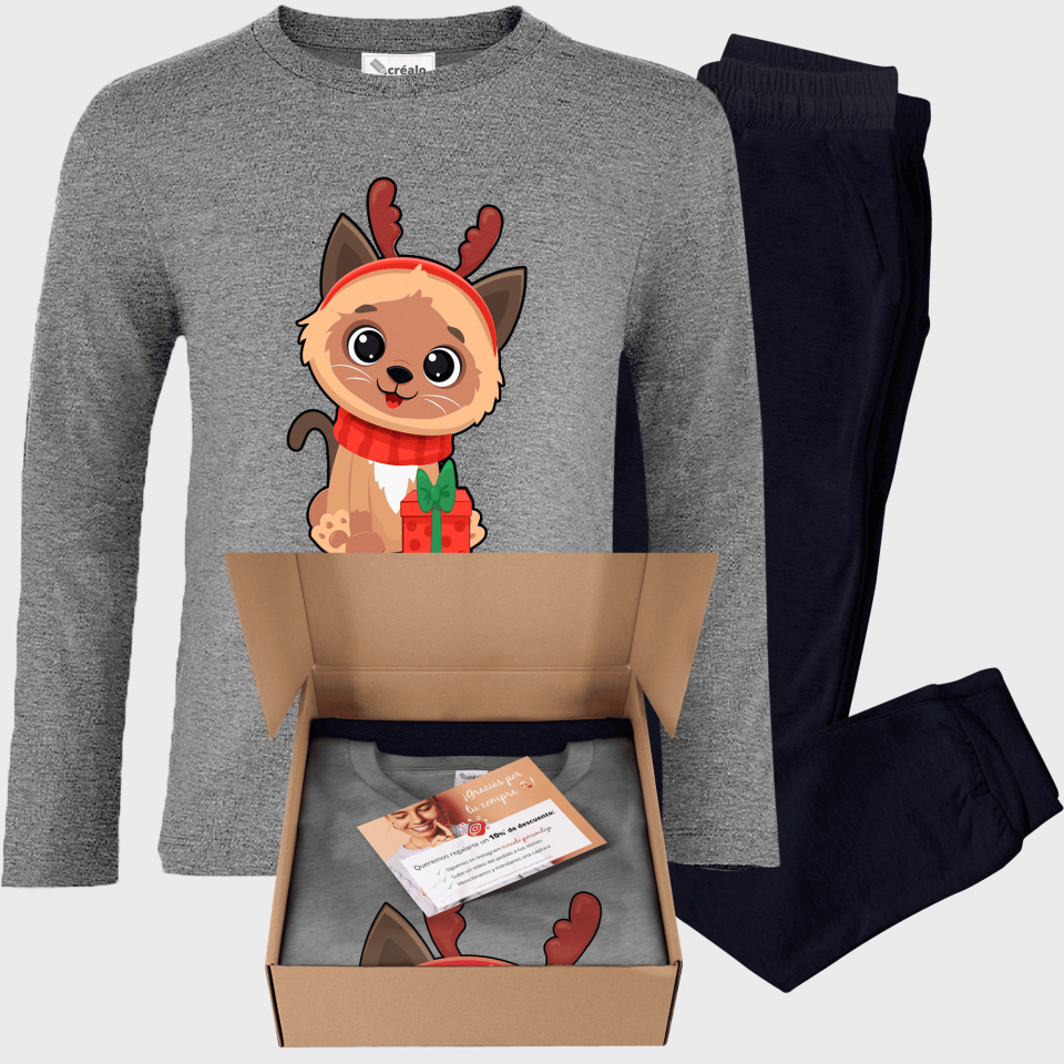 Pijama infantil Gato Disfrazado