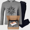 Pijama infantil Copo de Nieve