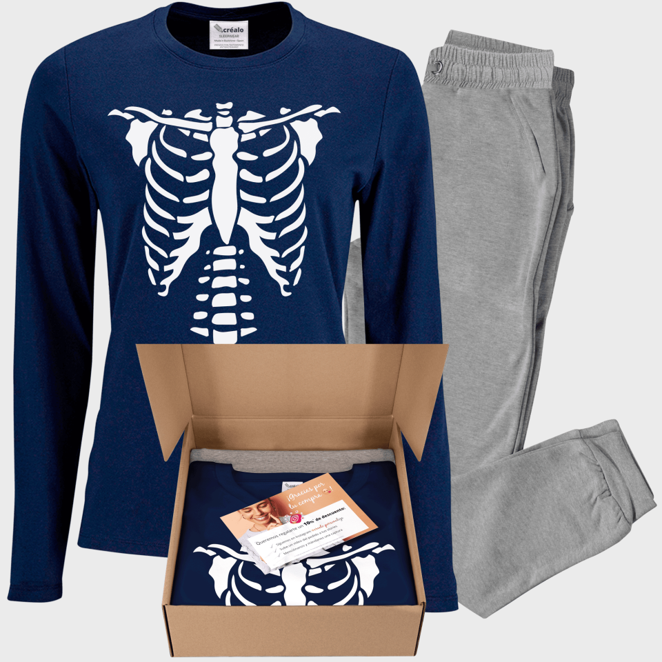 Pijama de mujer Esqueleto