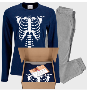 Pijama de mujer Esqueleto