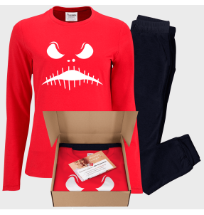 Pijama de mujer Boca Cosida