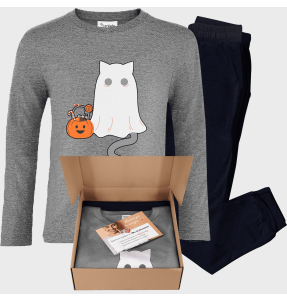 Pijama infantil Gato Fantasma