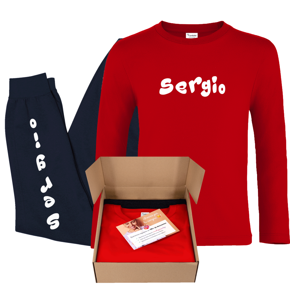 Pijama de niño Sergio