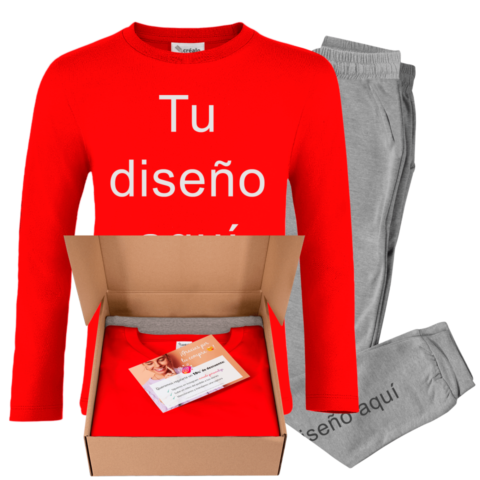 Pijama infantil personalizado