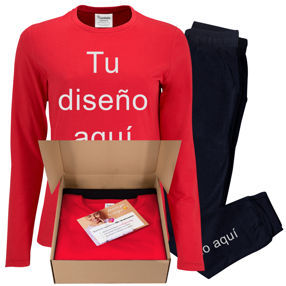 Pijama de mujer personalizado
