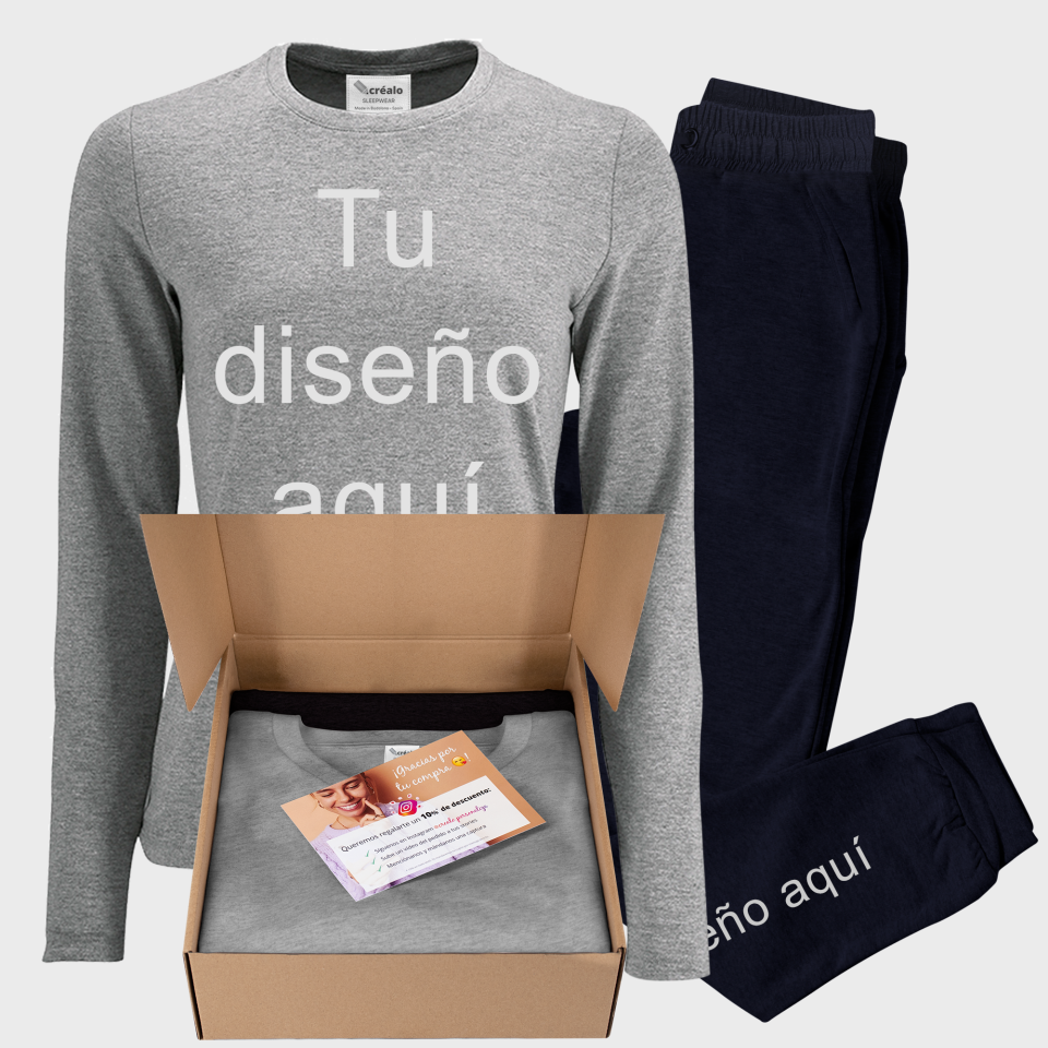 Pijama de mujer personalizado