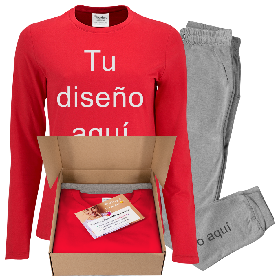 Pijama de mujer personalizado