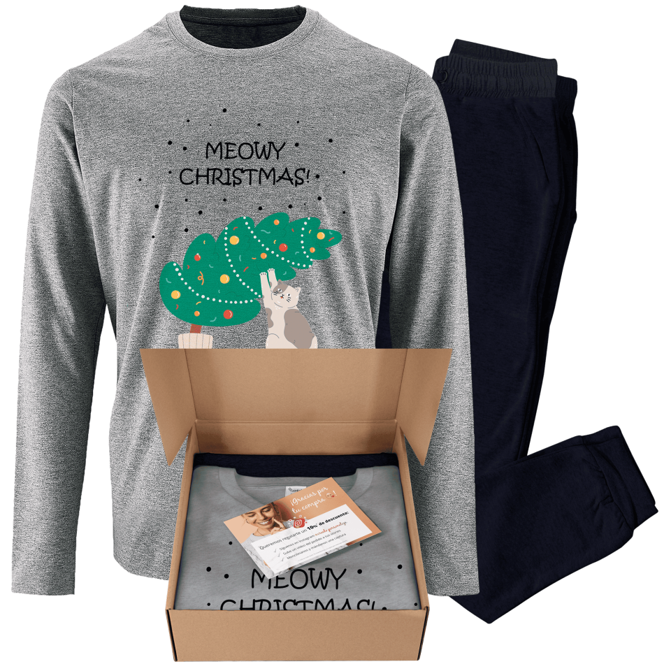 Pijama Meowy Christmas