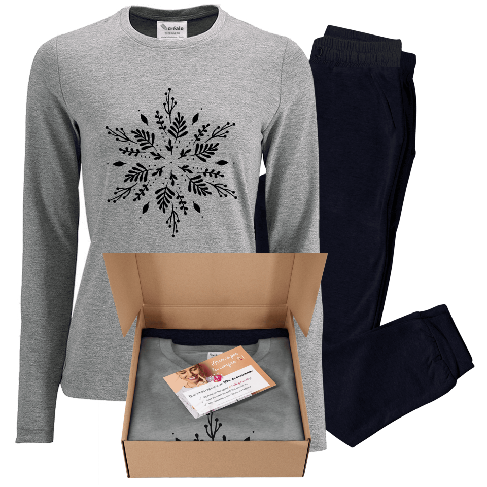 Pijama de mujer Copo de Nieve