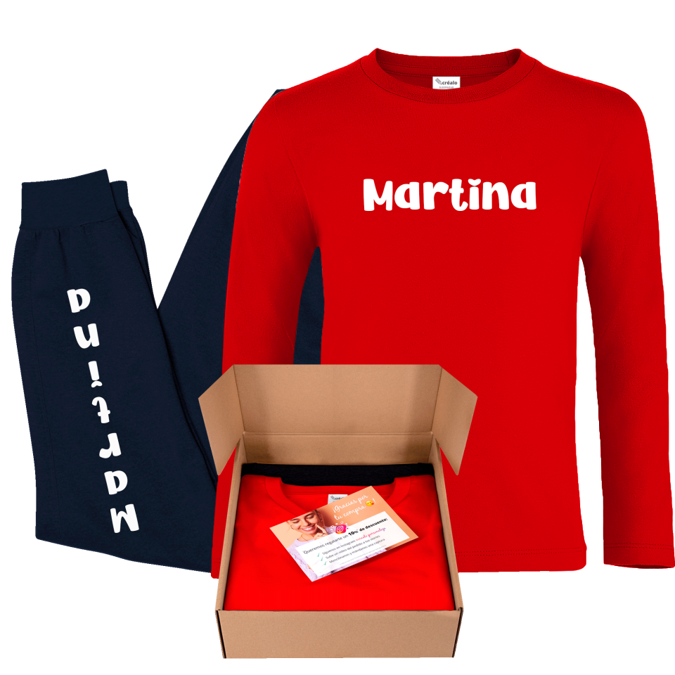 Pijama de niña Martina